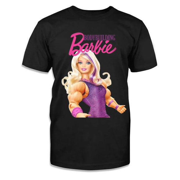 Bodybuilding Barbie Tee Shirt