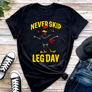 Never Skip Tee Shirt