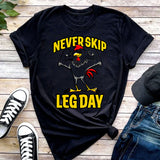 Never Skip Tee Shirt