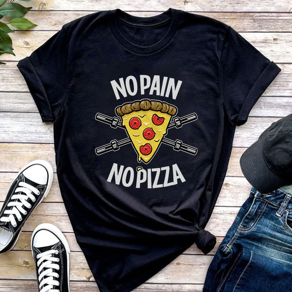 No Pain No Pizza Tee Shirt