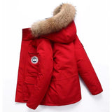 Unisex Down Coats for Winter Puffer Down Jacket Clothes  Warm Overcoats Hooded