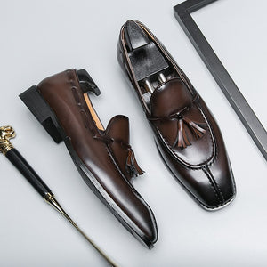 Men's  Tassels Handmade Dress Shoes