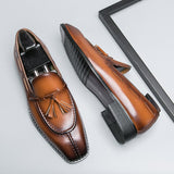 Men's  Tassels Handmade Dress Shoes