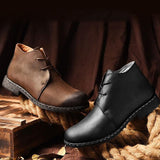 Fashion Classic Genuine Leather Men's Boots