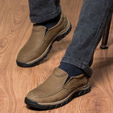 Fashion Comfortable Genuine Leather Men's Casual Shoes