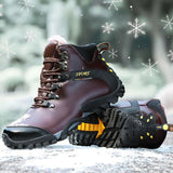 Waterproof Warm Fur Tactical Men Ankle Boots