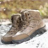 Non Slip Rubber Warm Men Snow Boots