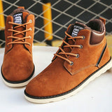 Winter New Lace-up High Style Plush Warm Casual Shoes