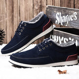 Men's Leather Casual Warm Shoes