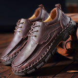 Fashion Platform Work Safety Men's Casual Shoes