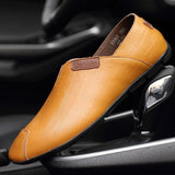 Men's Genuine Suede Leather Loafers  Shoes