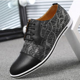 Autumn Spring Breathable Lace Up  Casual Mens Shoes