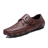 Fashion Genuine Leather Casual Driving Moccasins Men's Loafers