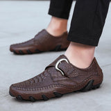 Fashion Genuine Leather Casual Driving Moccasins Men's Loafers