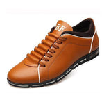 New England Male Breathable Leather Casual Shoes