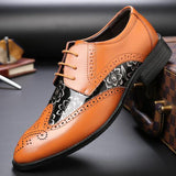 Men's Shoes - New Fashion Microfiber Leather Men's Dress Shoes