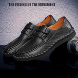 Male Soft Elastic Band Decorative Casual Loafer Oxford Shoes