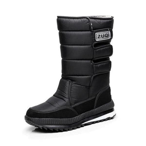 Plus Size Thick Plush Waterproof Winter Boots