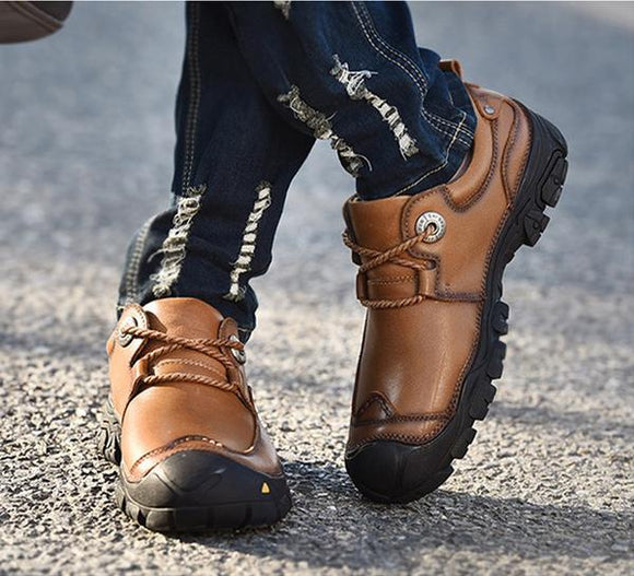 Shoes - Fashion Men¡®s Genuine Leather Outdoor Leisure Shoes