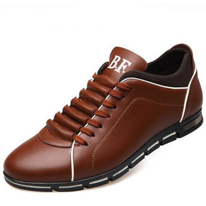 New England Male Breathable Leather Casual Shoes