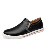 Big Size Slip-on Genuine Leather Moccasins Men Casual Shoes