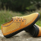 Mesh Lace-up Summer Shoes