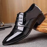 Luxury Leather Business Men's Dress Shoes