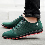 Men Casual Shoes Breathable Canvas Shoes