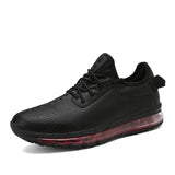 Men Air Leather Breathable Running Sneakers