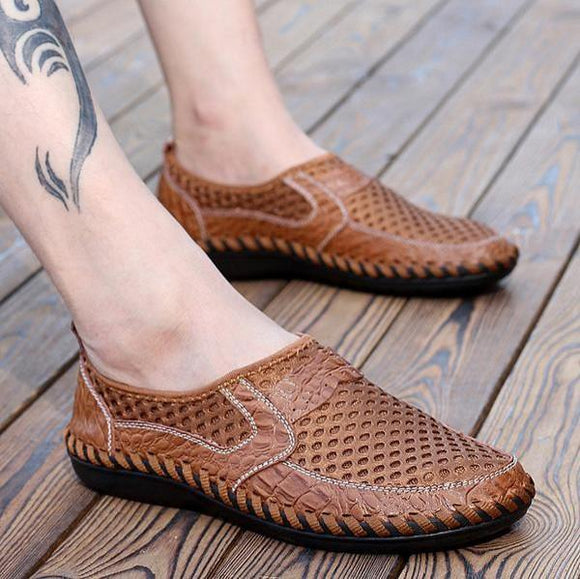 Comfortable Breathable Genuine Leather Shoes