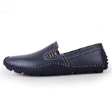 Handmade Men Shoes  Leather Men Flats Comfort Driving Shoes