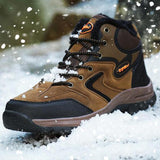 Winter Shoes Male high tops Footwear Super Warm Plush Snow Boots