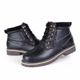 Retro Men's Boots Korean Trend Boots High Boots Martin Boots Men's Shoes