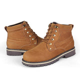 Retro Men's Boots Korean Trend Boots High Boots Martin Boots Men's Shoes