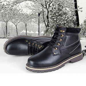 Retro Men's Boots Korean Trend Boots High Boots Martin Boots Men's Shoes