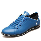 New England Male Breathable Leather Casual Shoes