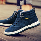 New Winter Outdoor Skull Men's Snow Boots