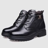 Warm Velvet Cotton Shoes Men Cotton Boots Martin Boots