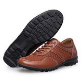 Men Casual leather Shoes Summer Breathable  Fashion Light Footwear