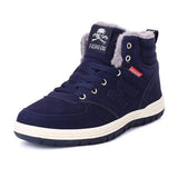 New Winter Outdoor Skull Men's Snow Boots