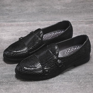 Formal Double Monk Strap Men‘s Loafers