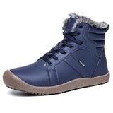 Casual Round Toe Snow Boots With Warm Fur