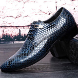 Fashion Leather Oxford Lace Up Men's Dress Shoes