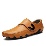 High Quality Leather Plush Warm Men Shoes