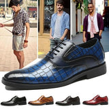 Men's Fashion Genuine Leather Business Pointed Toe Shoes