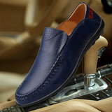 Fashion Genuine Leather Male Shoes Plus size to 13