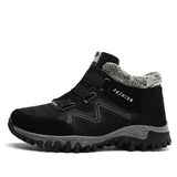 High Quality Plush Men Winter Shoes