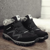 High Quality Plush Men Winter Shoes