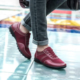 Men Casual leather Shoes Summer Breathable  Fashion Light Footwear