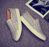 Fashion Style leather men flats shoes